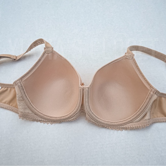 Fantasie 36D Rebecca FL2024NUE Nude Seamless Underwire Spacer Molded T-Shirt Bra - Picture 9 of 15